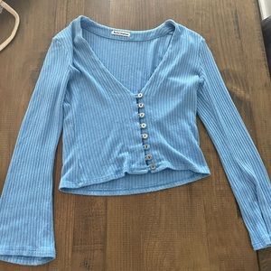 Reformation Gellar knit top